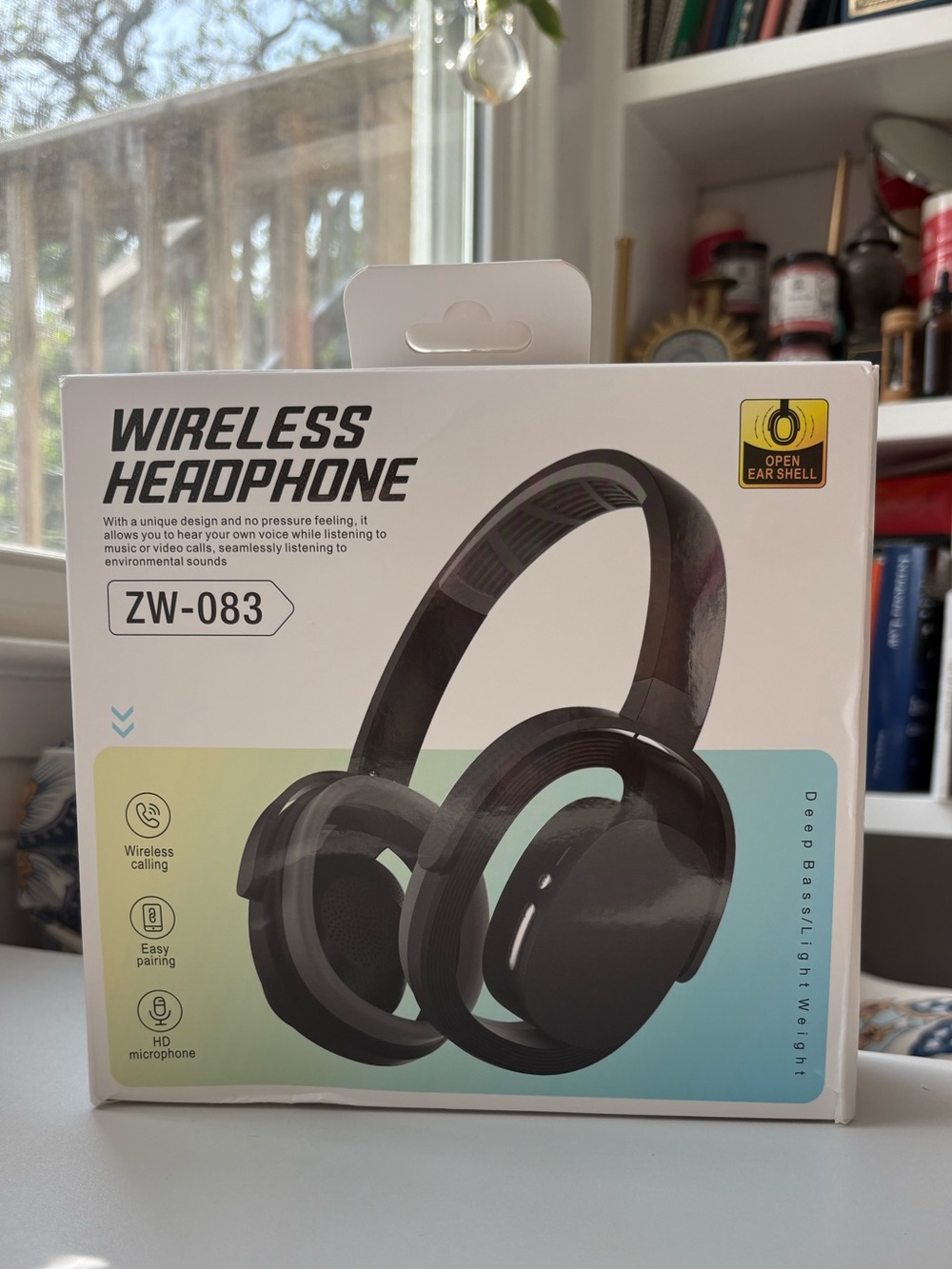 Wireless Headphone ZW-083 in Black